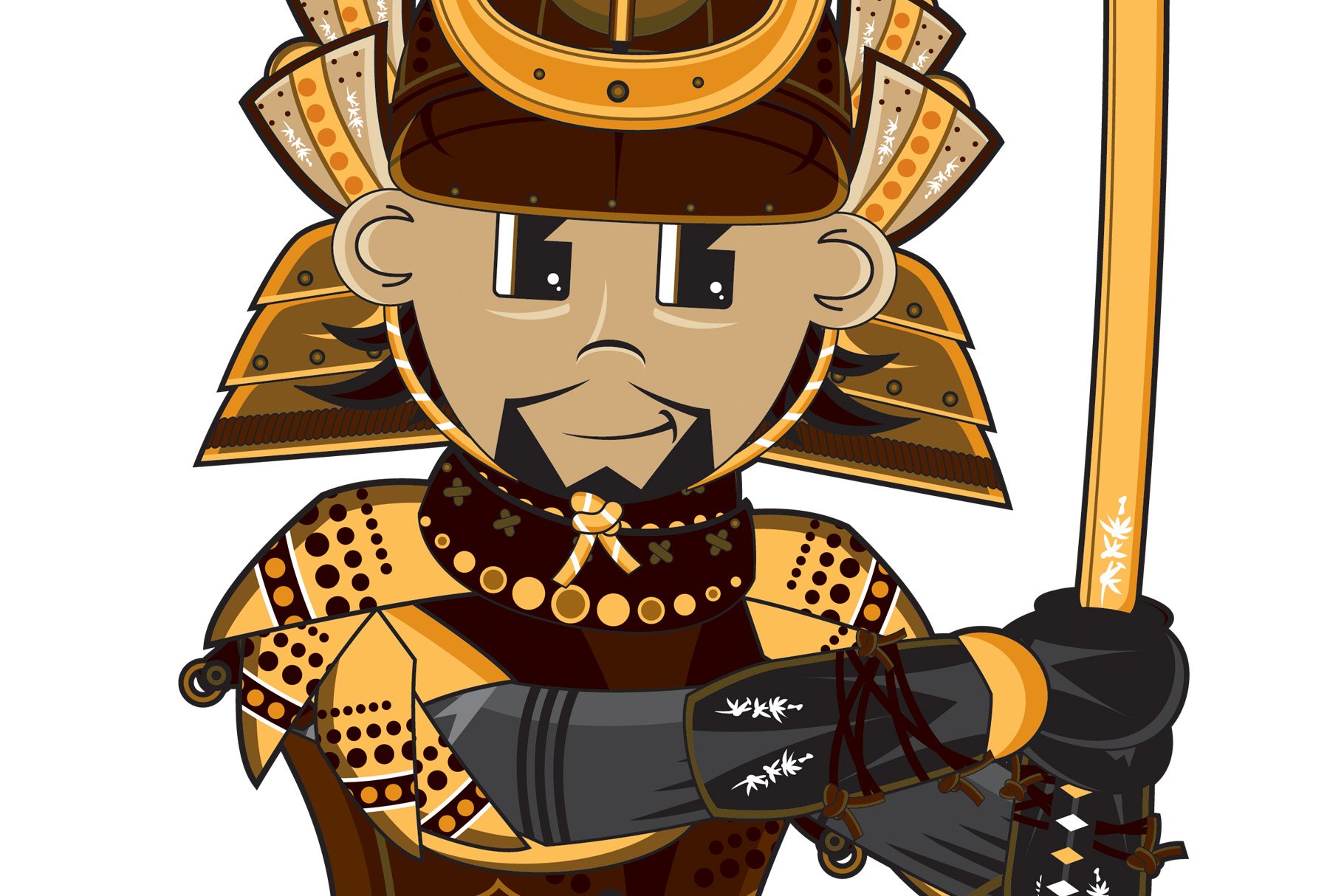 Fierce Samurai Warrior preview image.