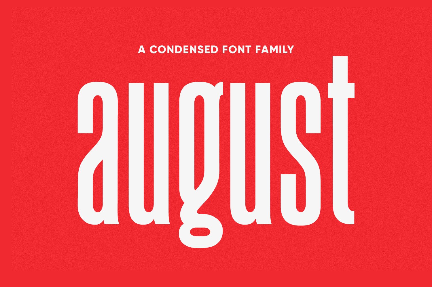 August Typeface cover image.