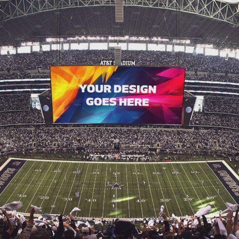 NFL Stadium Display Mock-up #10 cover image.