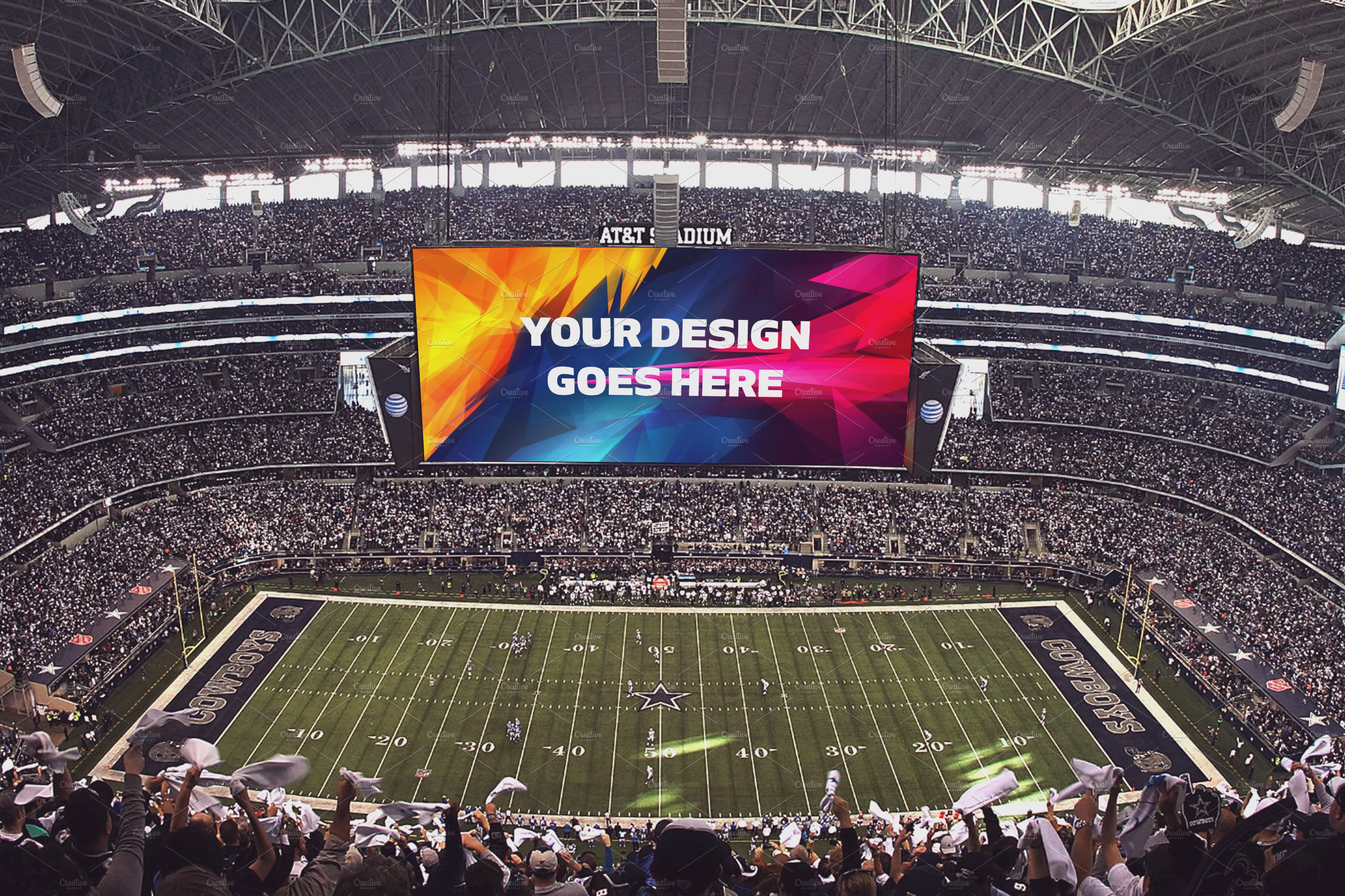 NFL Stadium Display Mock-up #10 cover image.