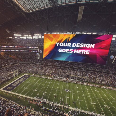 NFL Stadium Display Mock-up #11 cover image.