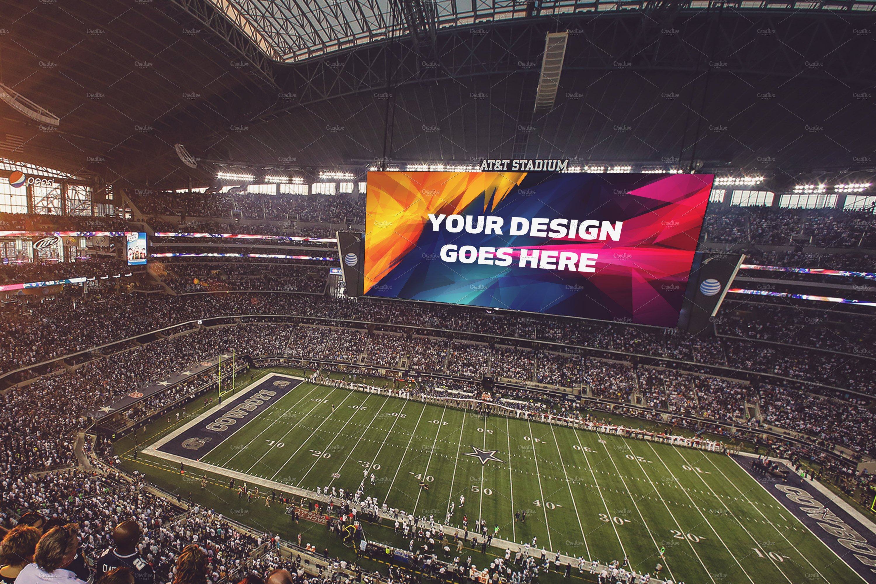 NFL Stadium Display Mock-up #11 cover image.