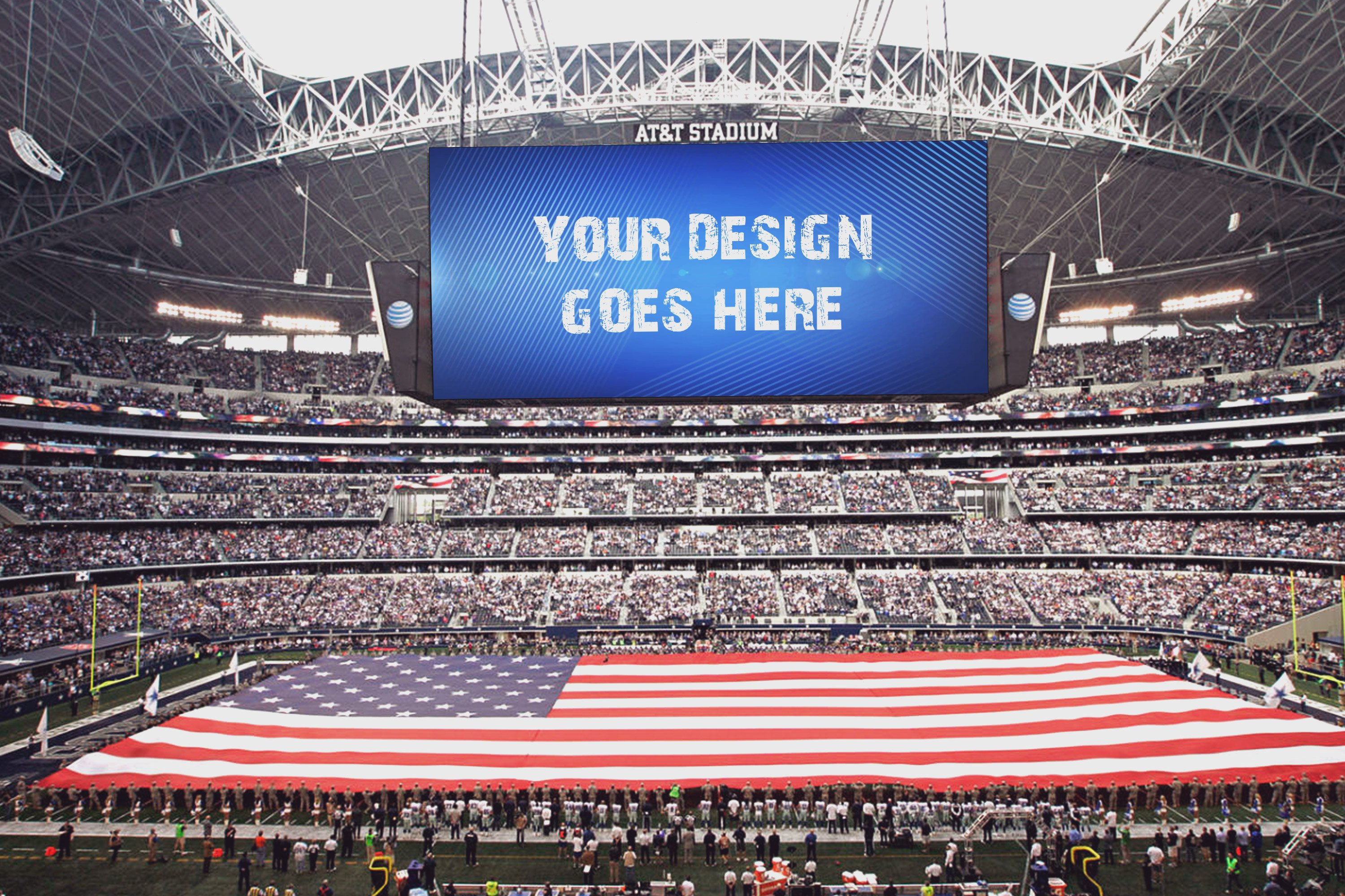 NFL Stadium Screen Mock-up #12 cover image.
