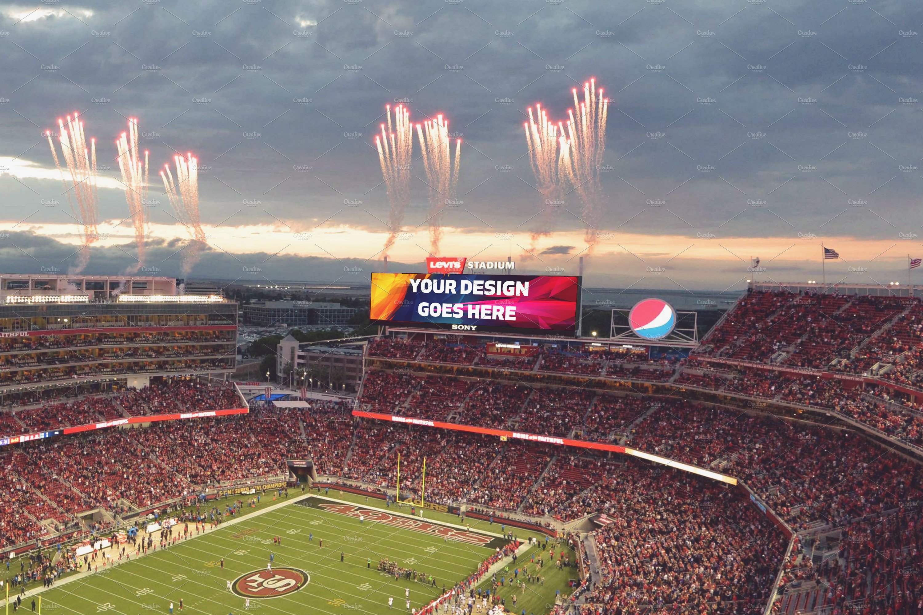 NFL Stadium Projector Mock-up#5 cover image.