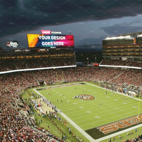 NFL Stadium Projector Mock-up#6 cover image.