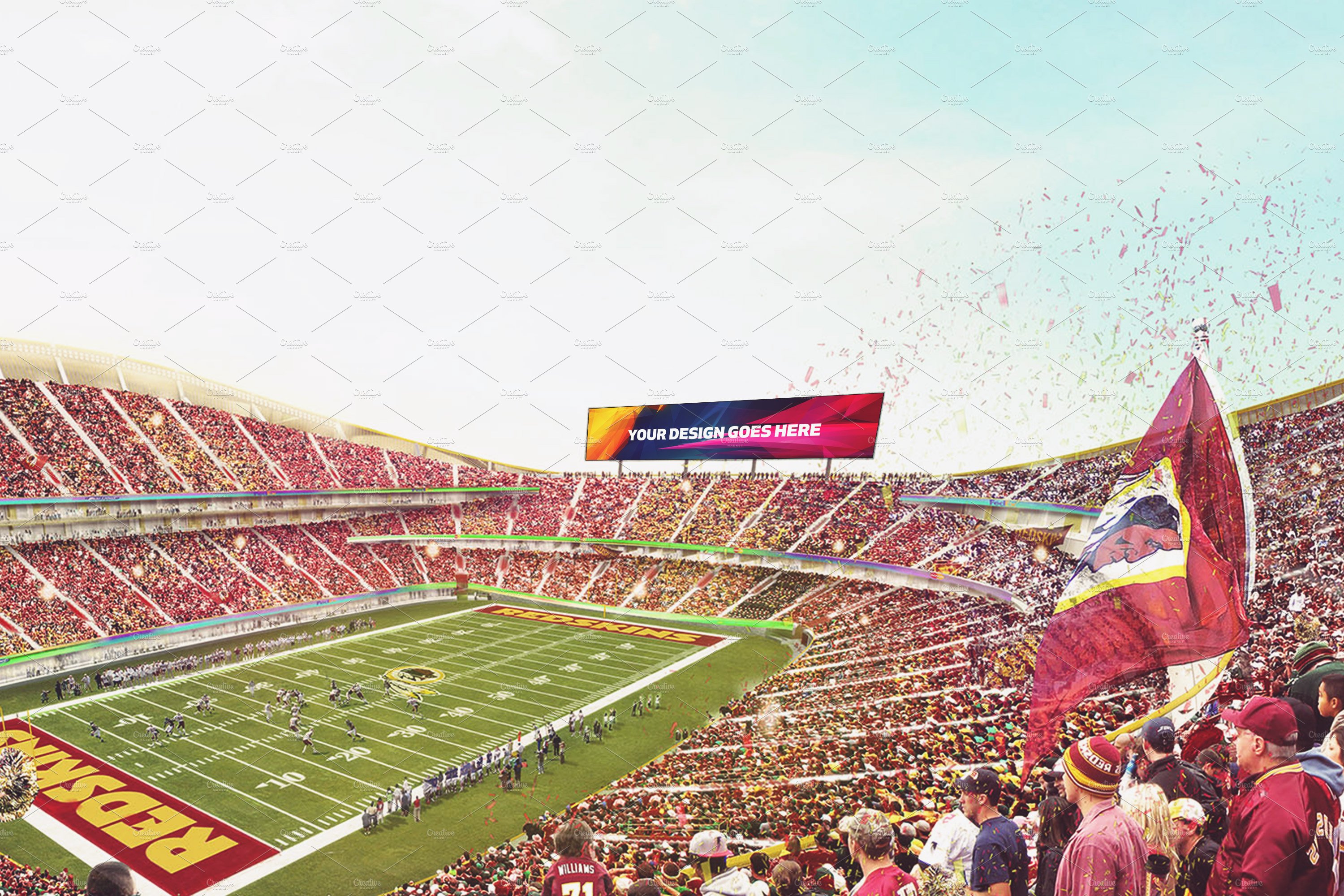 NFL Stadium Display Mock-up #8 cover image.