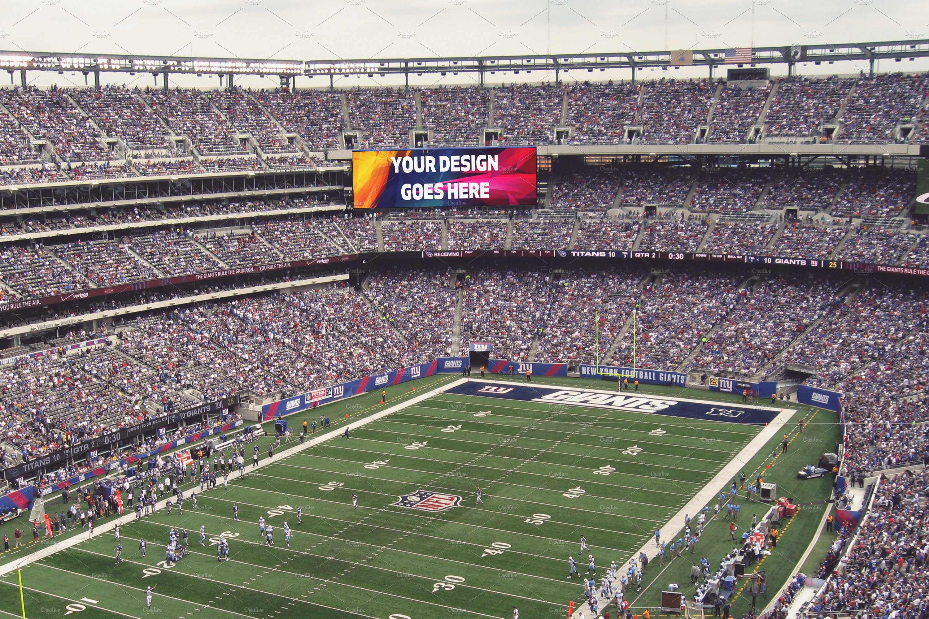 NFL Stadium Display Mock-up #9 cover image.