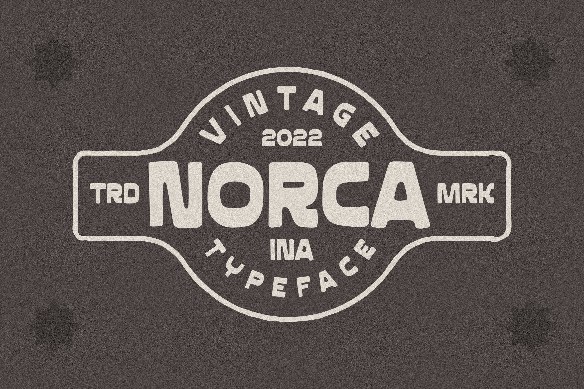 norca vintage font 6 214