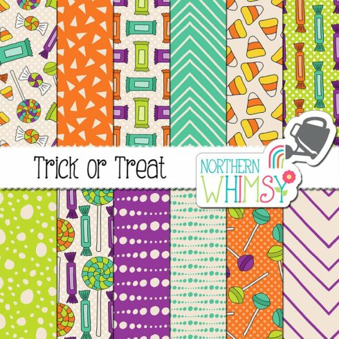 Halloween Candy Patterns cover image.