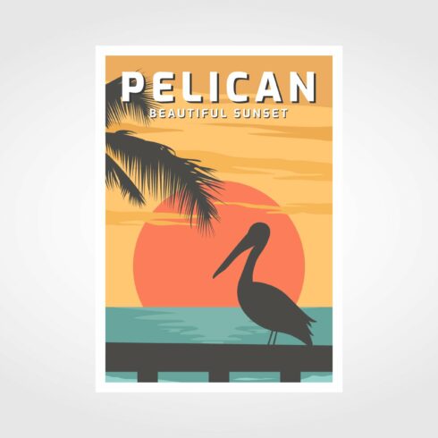 pelican vintage poster paradise cover image.