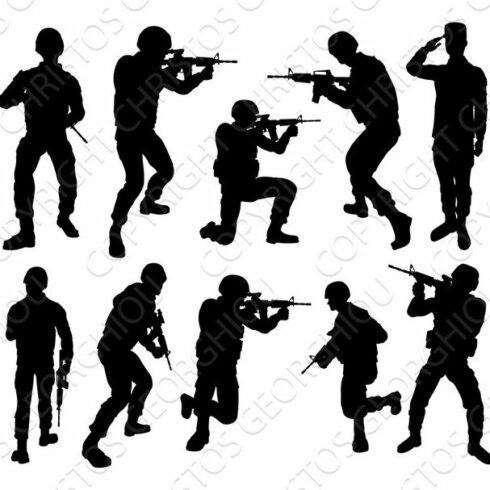 Soldier High Quality Silhouettes cover image.