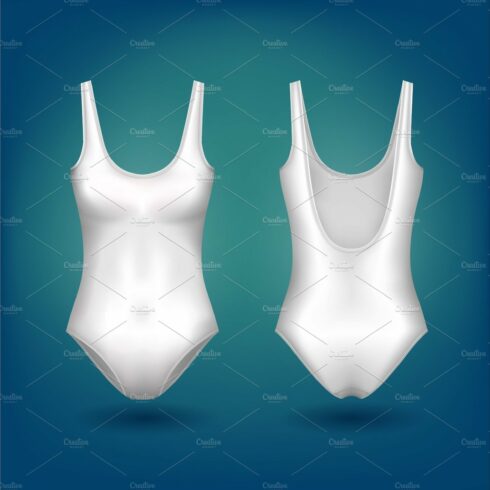 Isolated women or ladies, female swimsuit,clothing cover image.