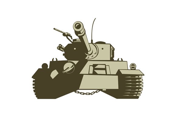 Army Tank Retro cover image.