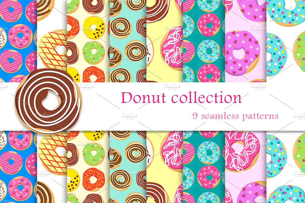 Sweet donuts. cover image.