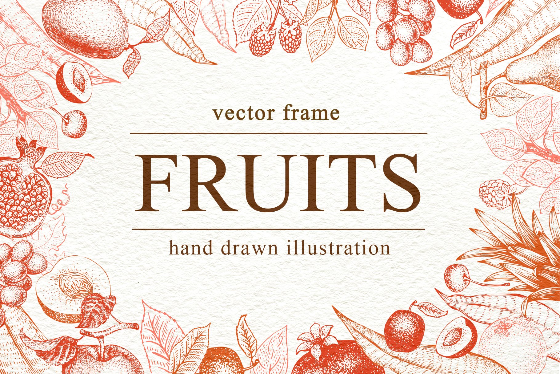 Fruits Vector Frame cover image.