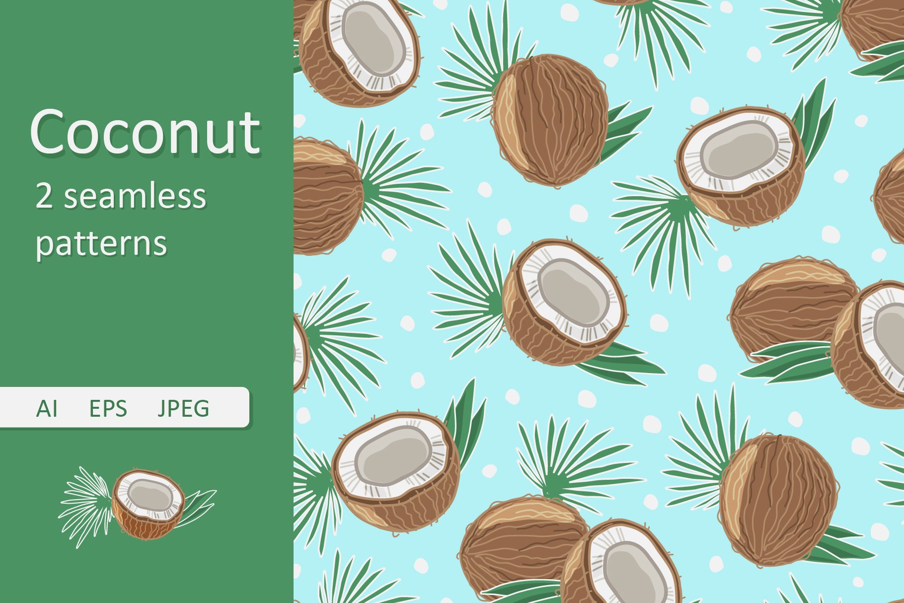 Coconut patterns cover image.