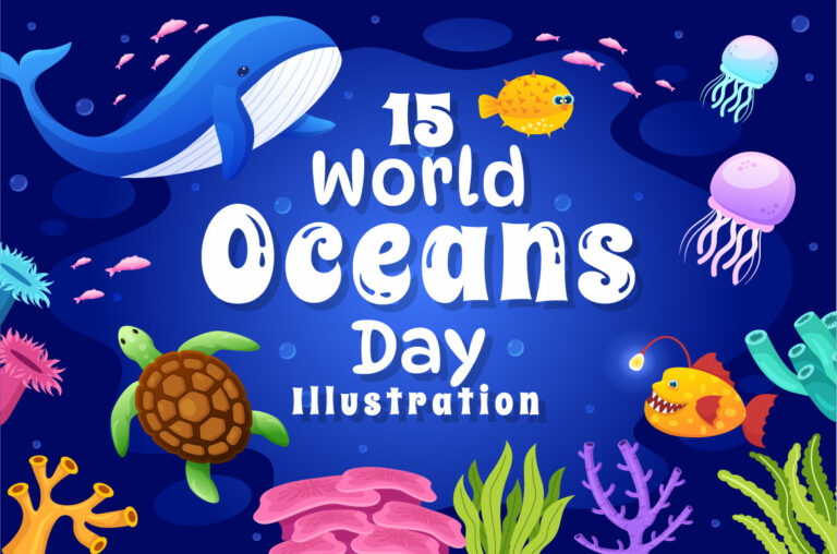 15 World Oceans Day Illustration - MasterBundles