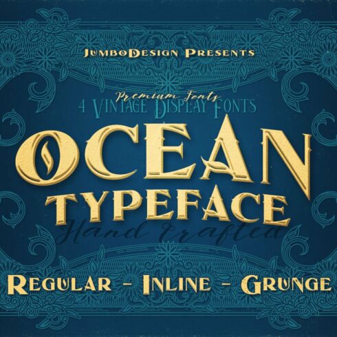 Ocean - Display Font cover image.