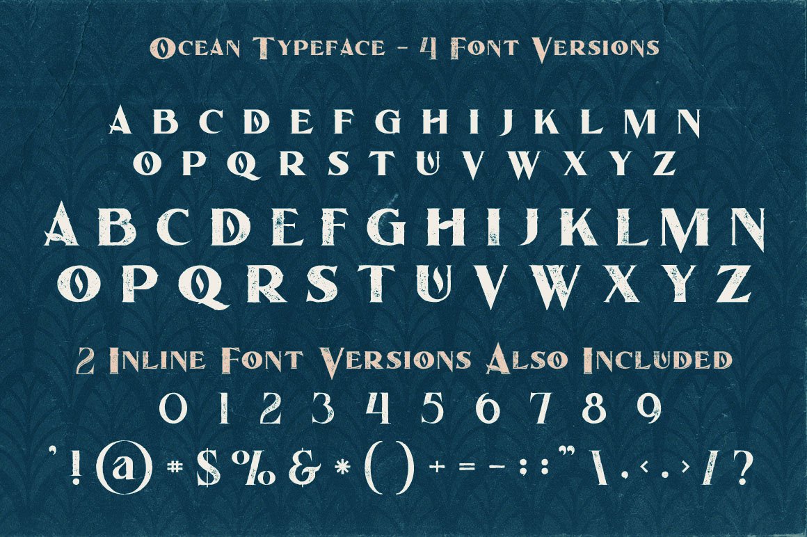 ocean fonts 5 553