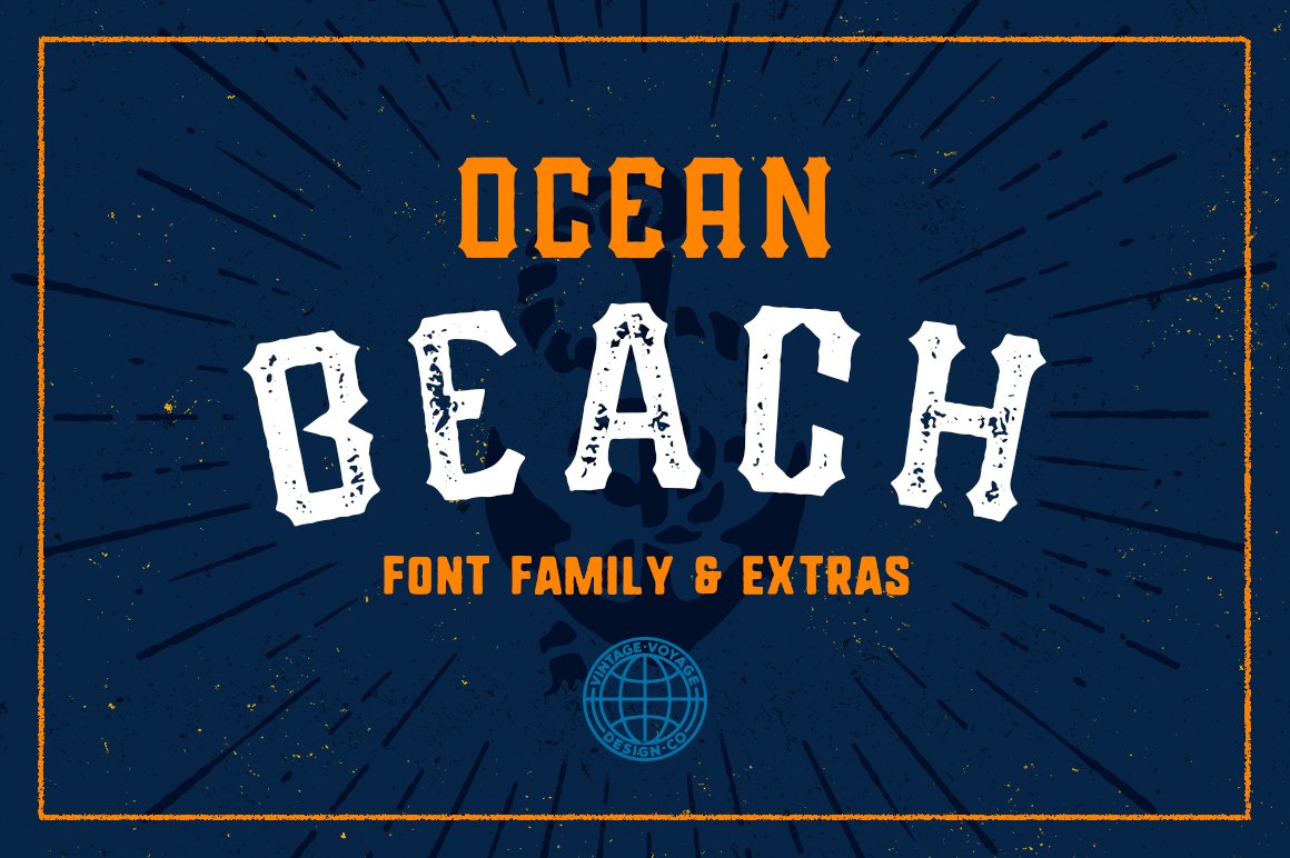 Ocean Beach • Five Fonts cover image.