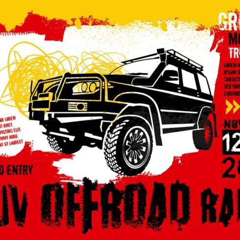 Off Road Rally Poster cover image.