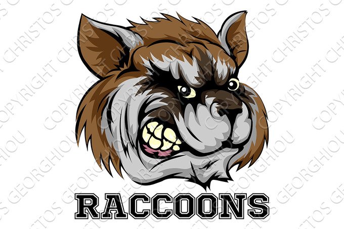 Raccoons Mascot cover image.