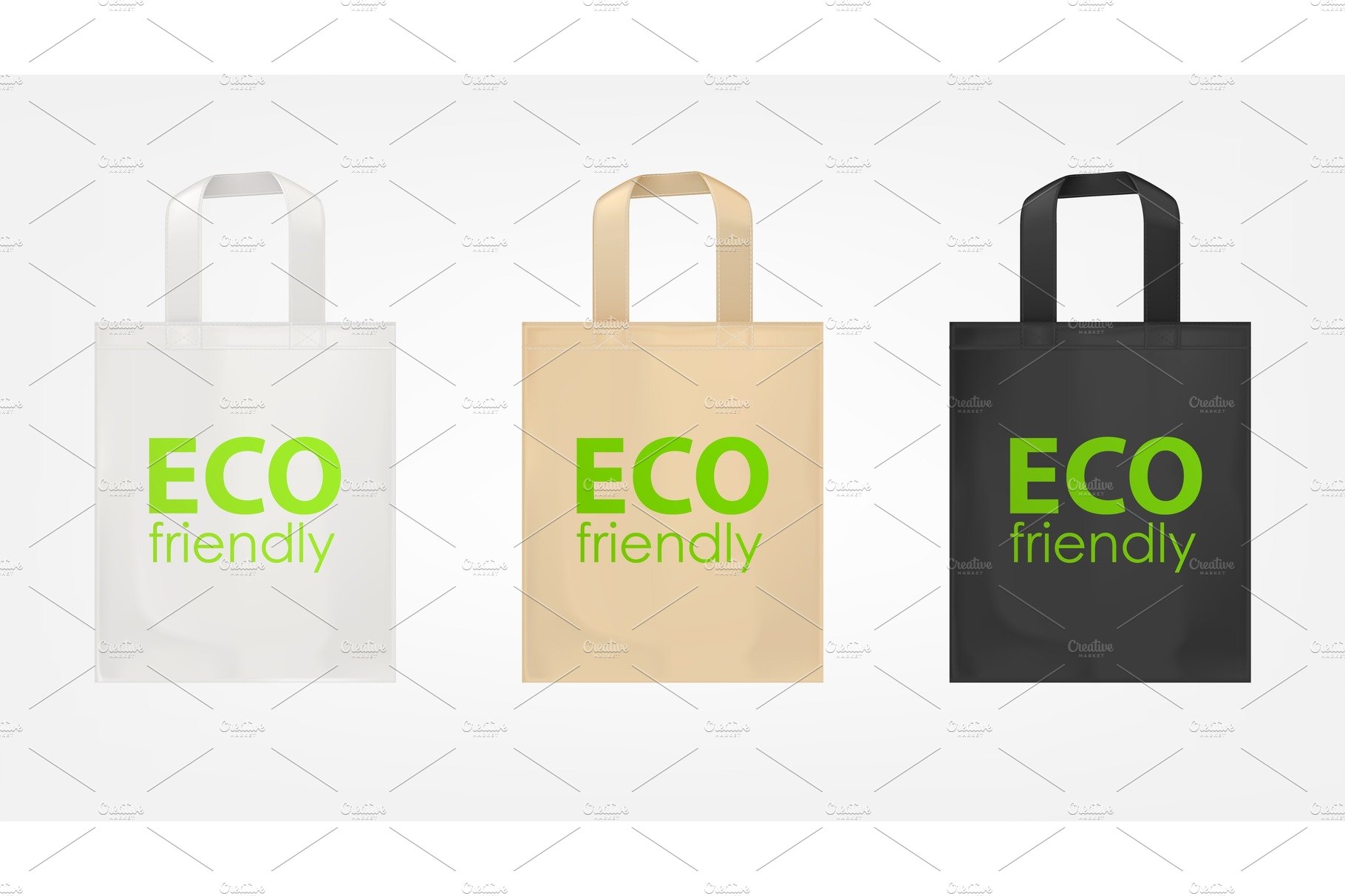 Tote shopping eco bags cover image.