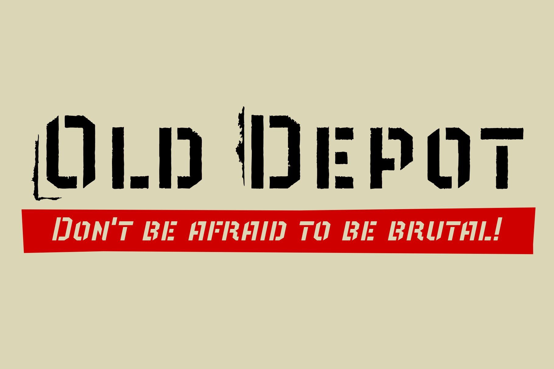 Old Depot cover image.