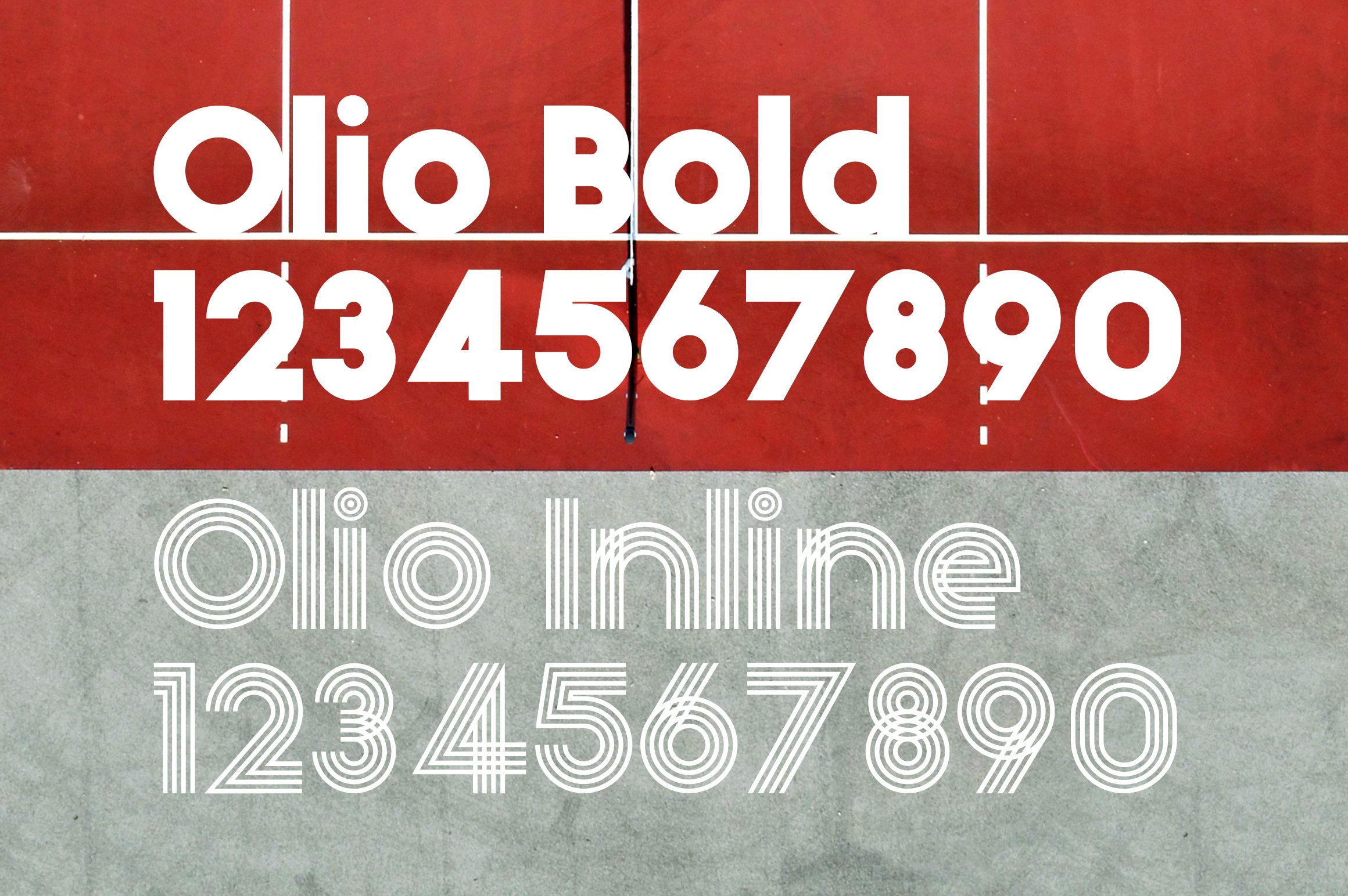 Olio Font Pair preview image.