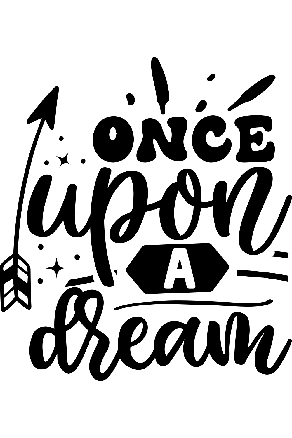 Once Upon a Dream svg pinterest preview image.