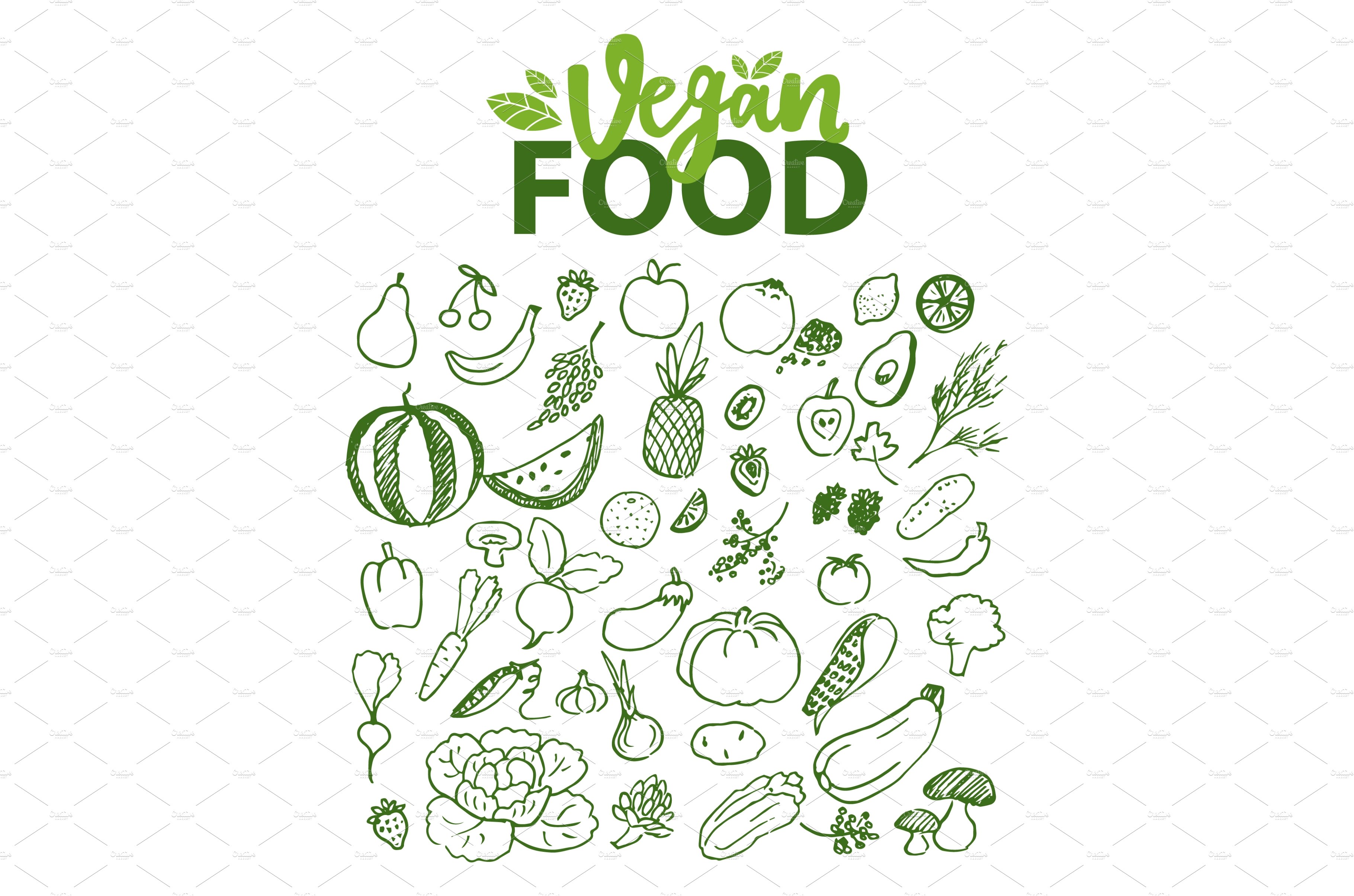 Vegan Food Fresh Products cover image.