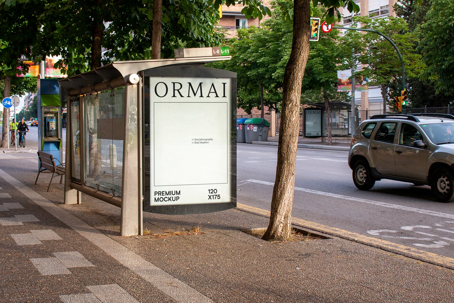 Urban Billboard Ad Mockup - OCM8 preview image.