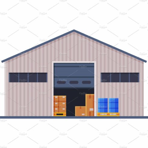 Warehouse Building, Industrial cover image.