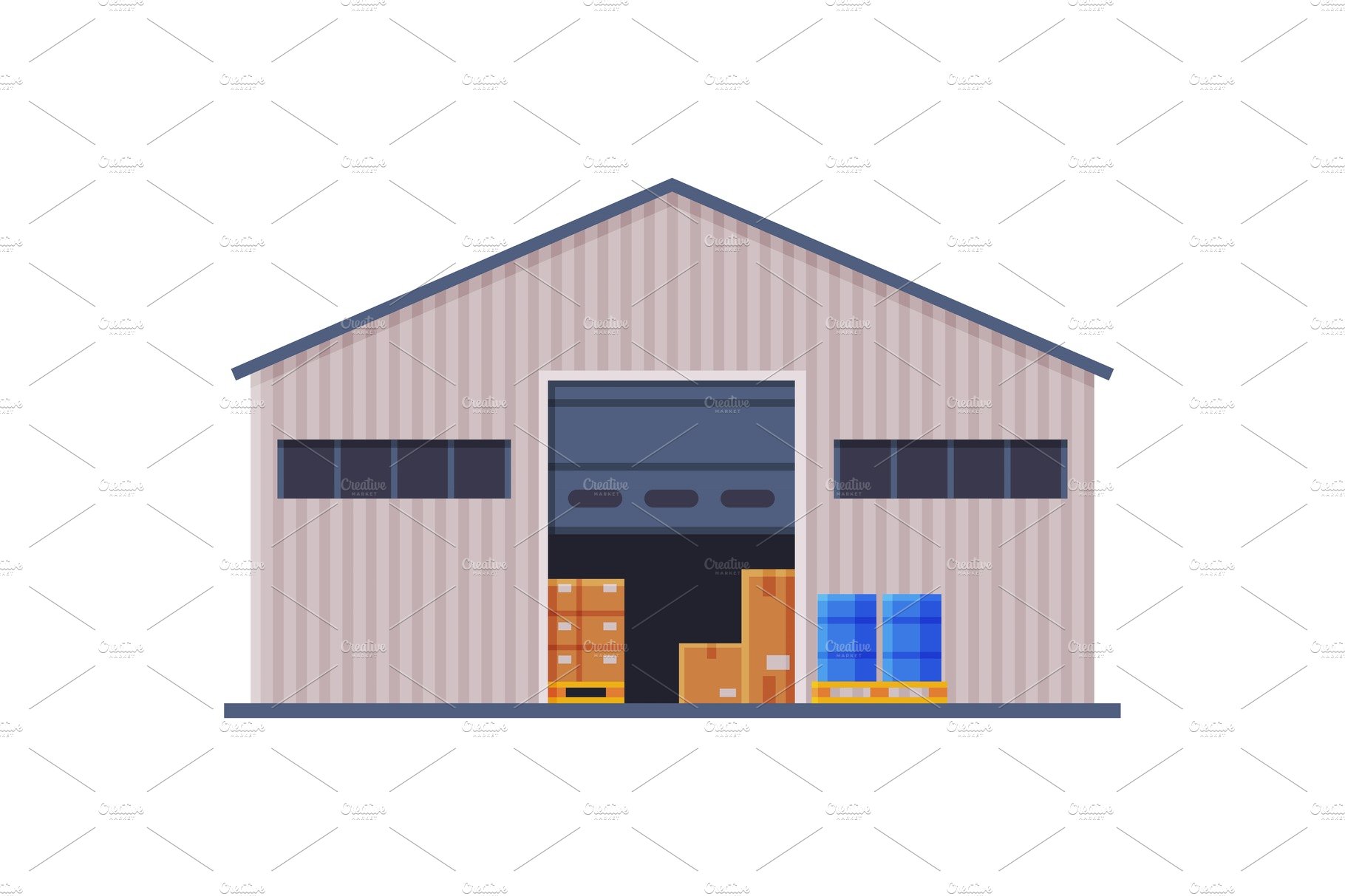 Warehouse Building, Industrial cover image.