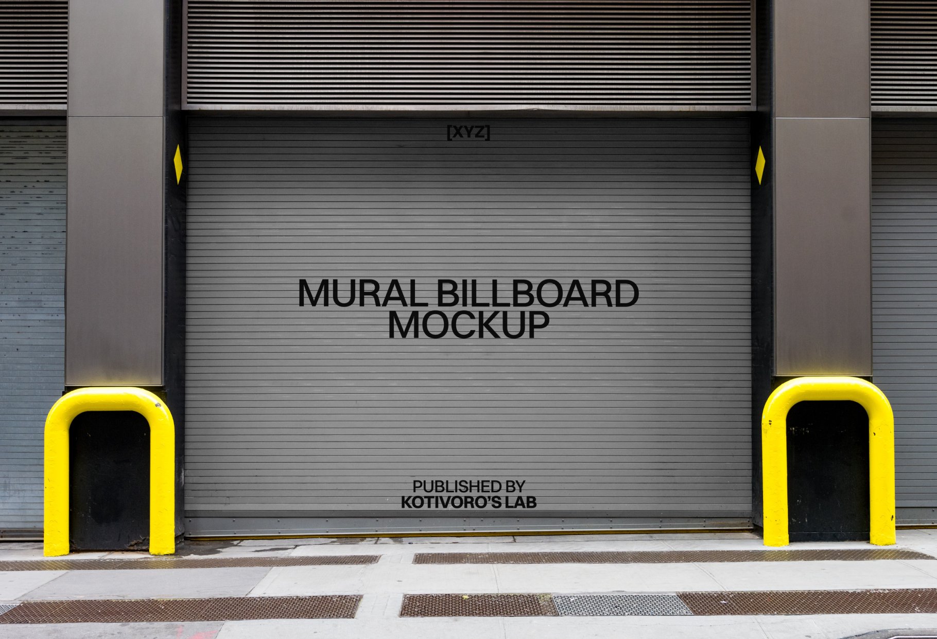 Urban Mural Billboard Mockup 09 cover image.