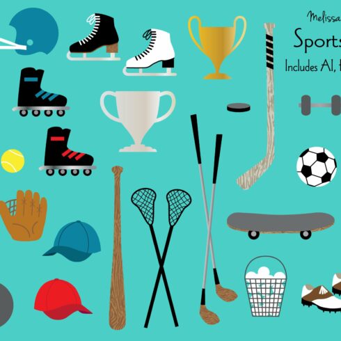 Sports Clipart cover image.