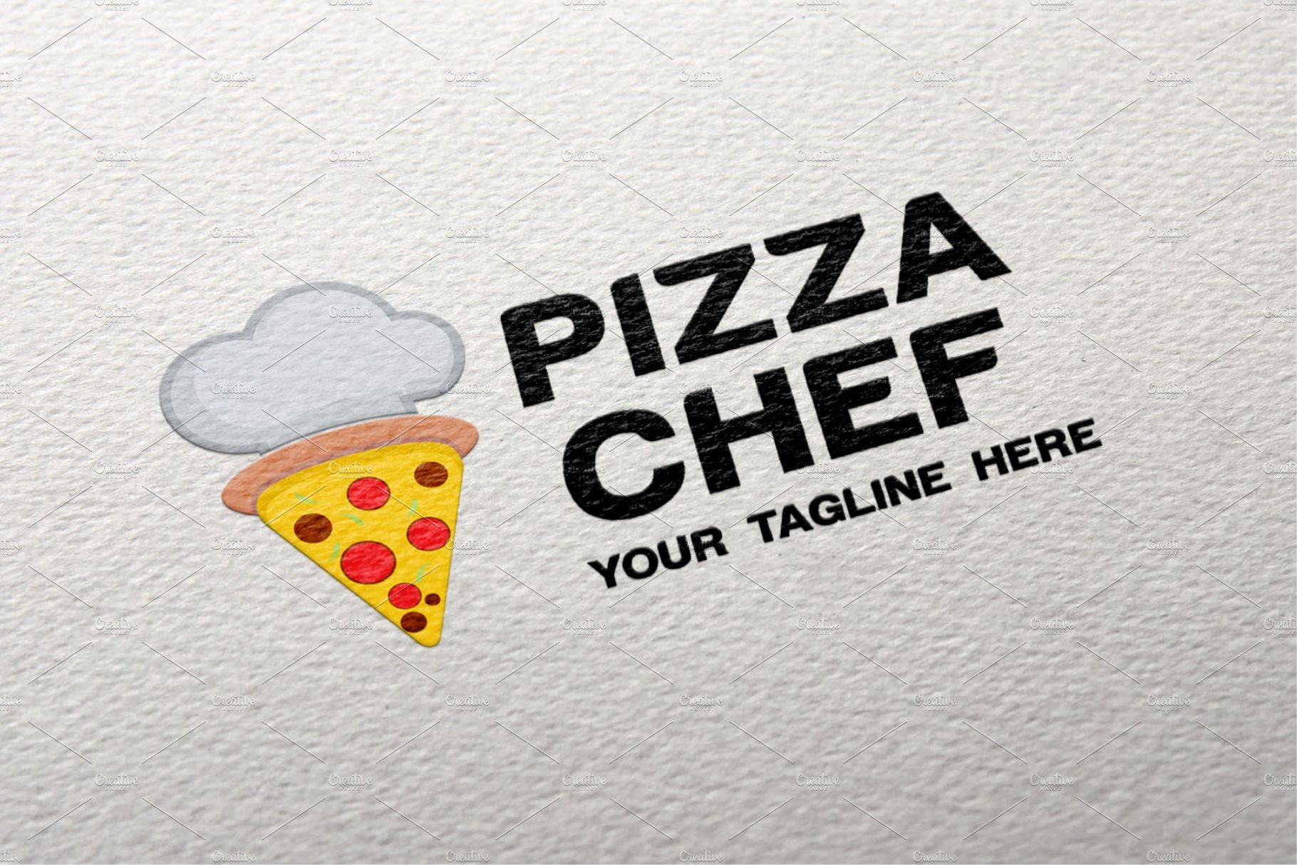 Pizza Chef Logo cover image.