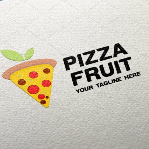 Pizza Fruit Logo cover image.