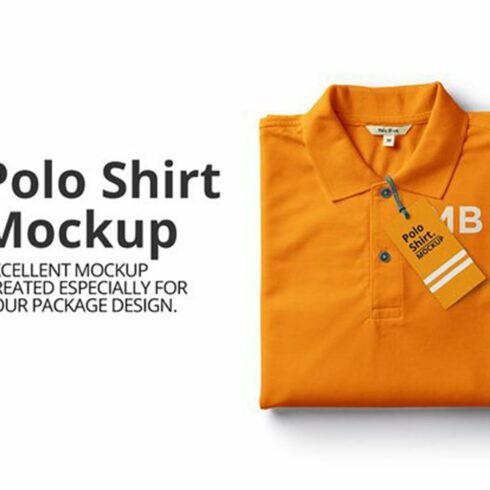 Polo Shirt Mockup cover image.