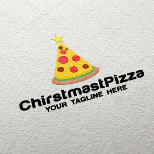 Christmast Pizza Logo cover image.