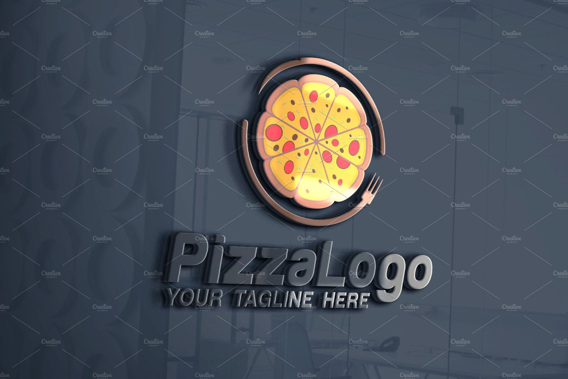 Pizza Logo preview image.