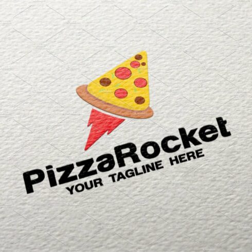 Rocket Pizza Logo cover image.