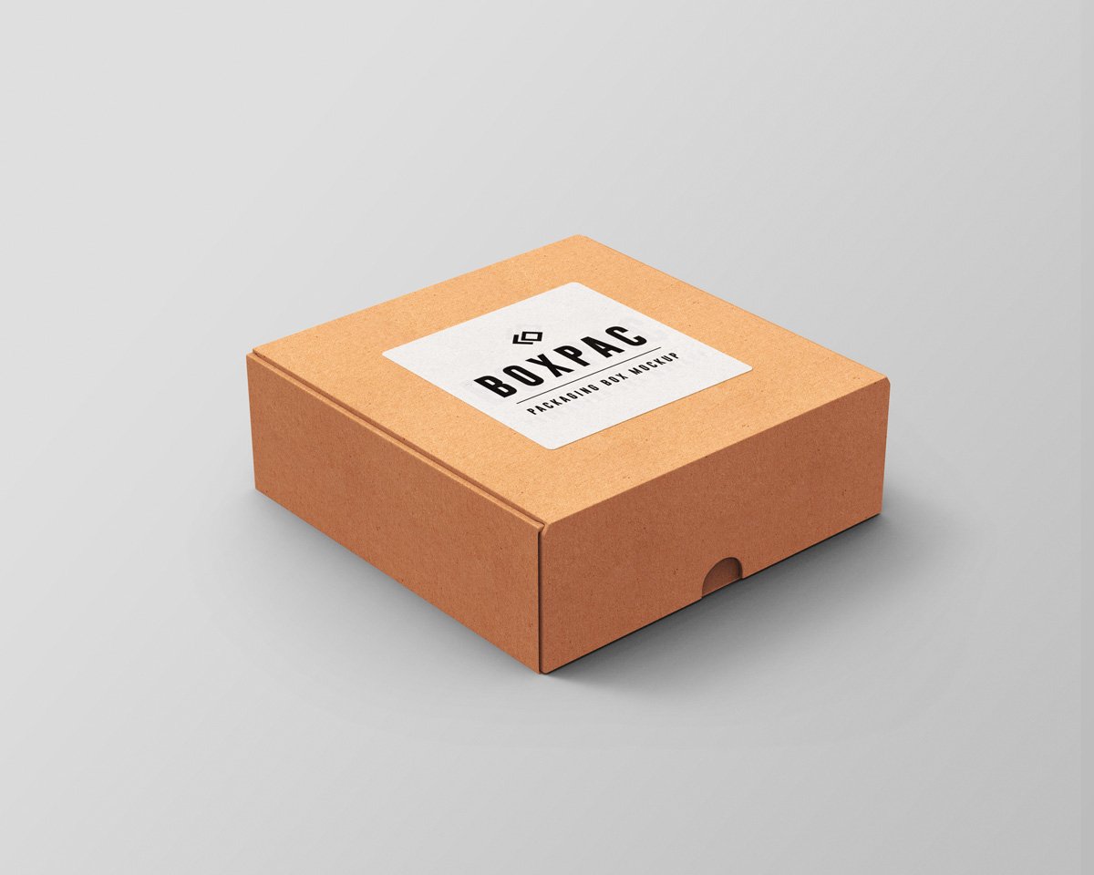 Food Packaging Box Mockups preview image.
