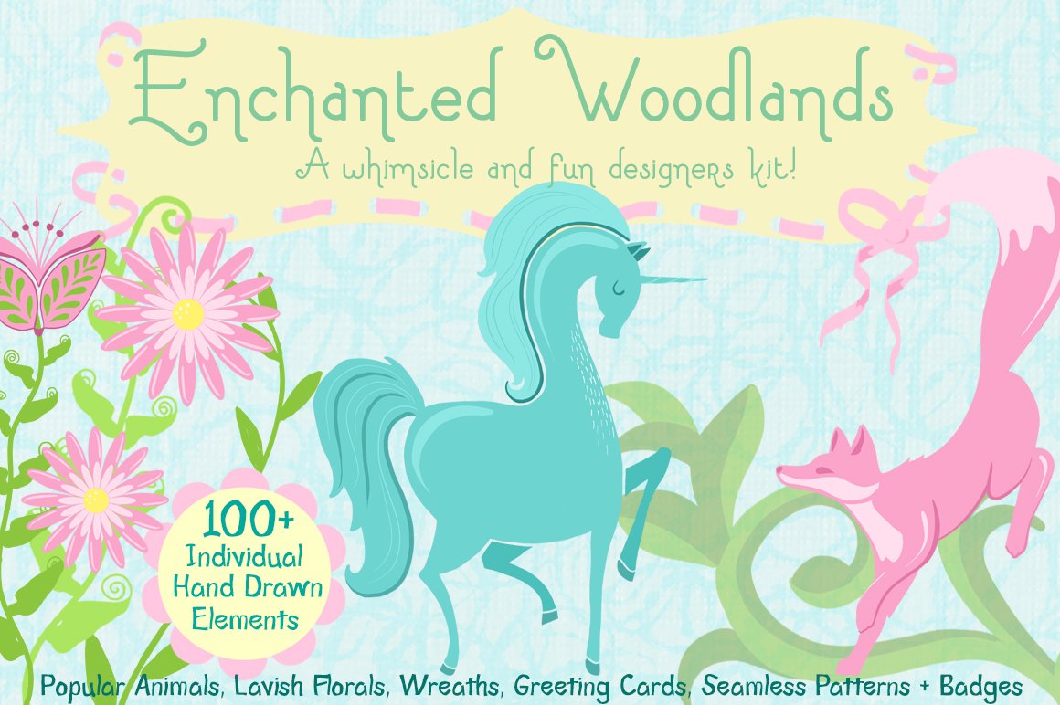 Enchanted Woodlands Designer Kit cover image.