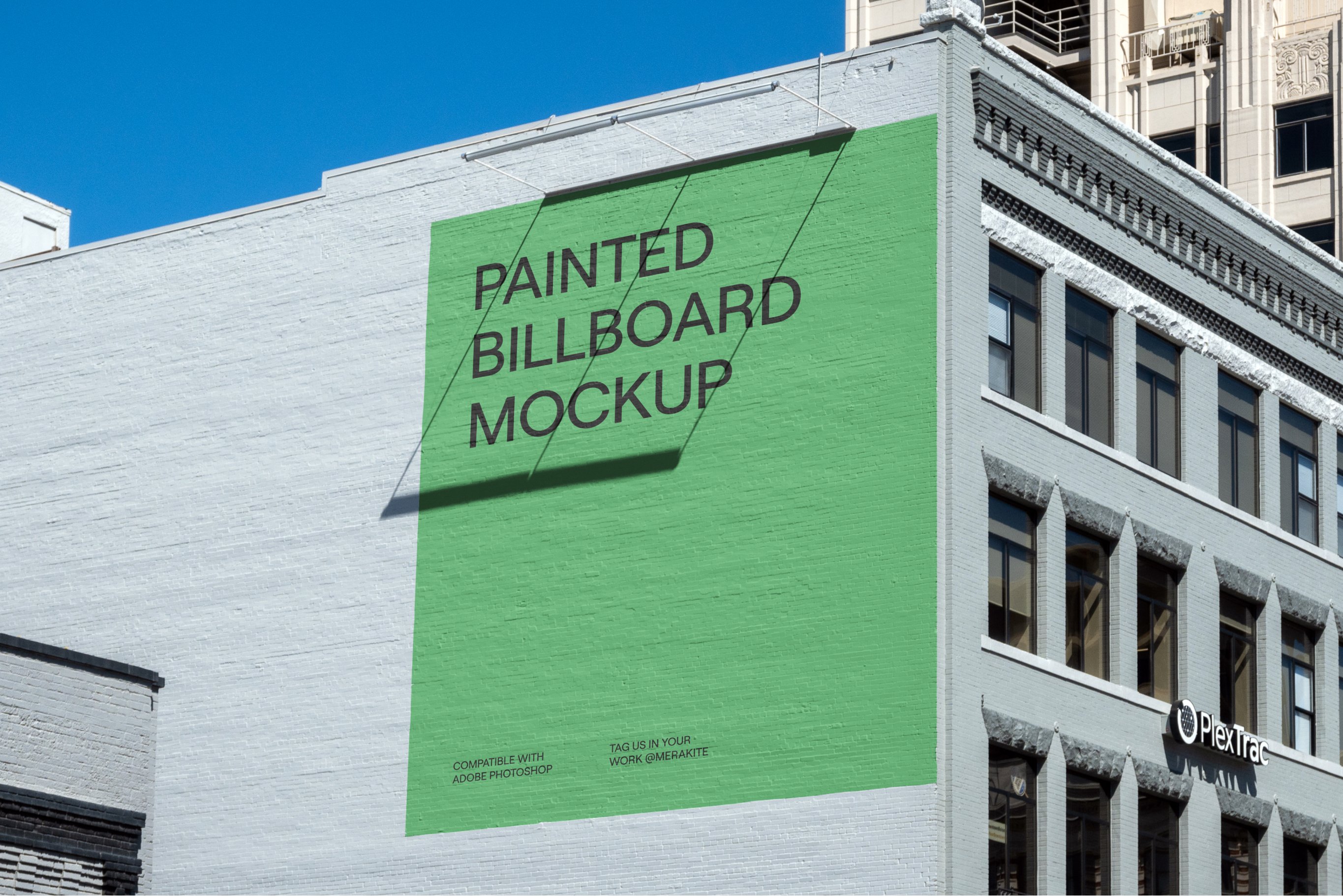 Urban Billboard Mural Mockup PSD   MasterBundles