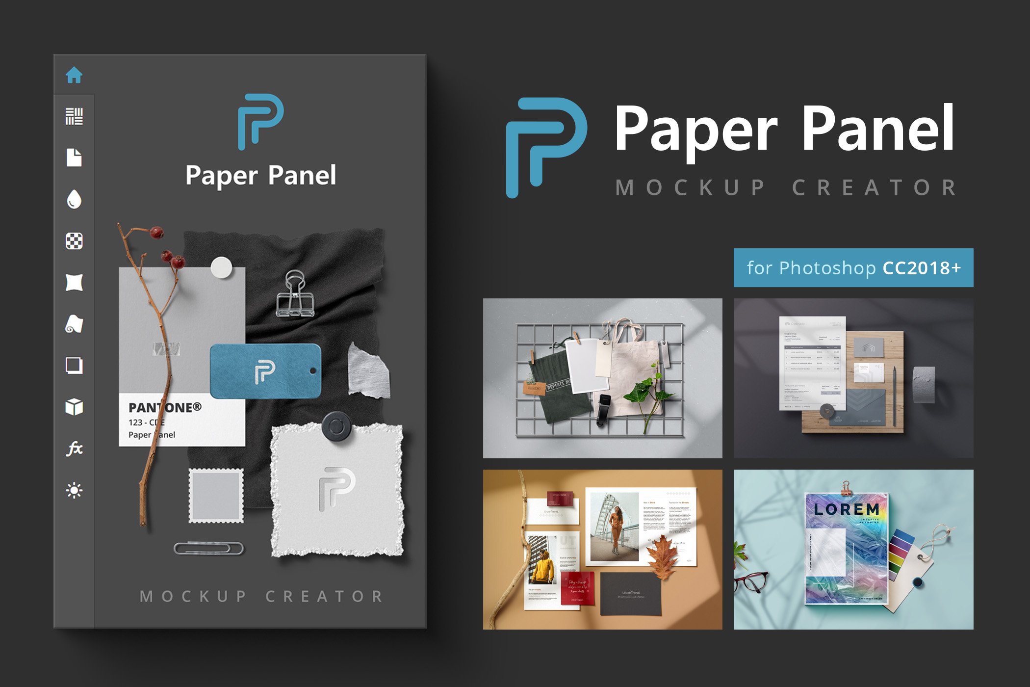 Paper Panel - Mockup Creator cover image.