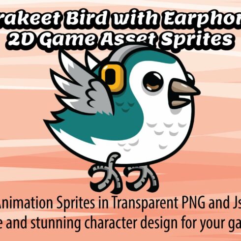 Parakeet Bird Sprites Game Asset cover image.