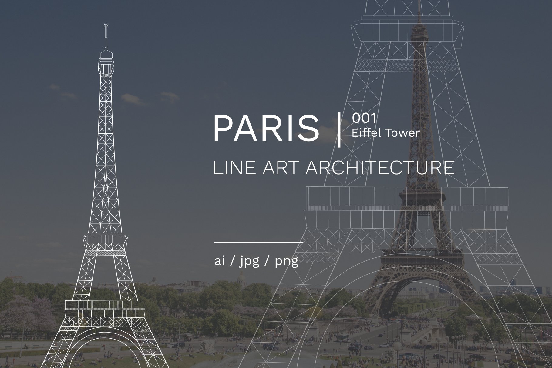 Paris 001 | Eiffel Tower cover image.