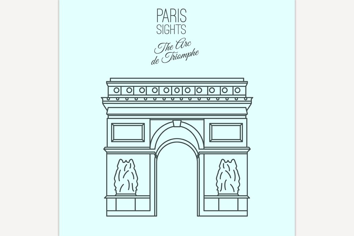 The Arc de Triomphe cover image.