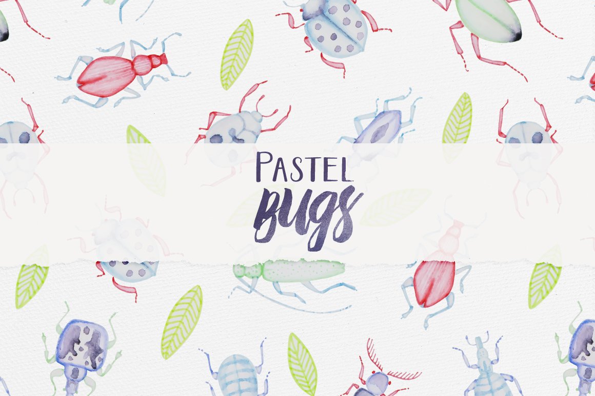 Pastel Bugs cover image.